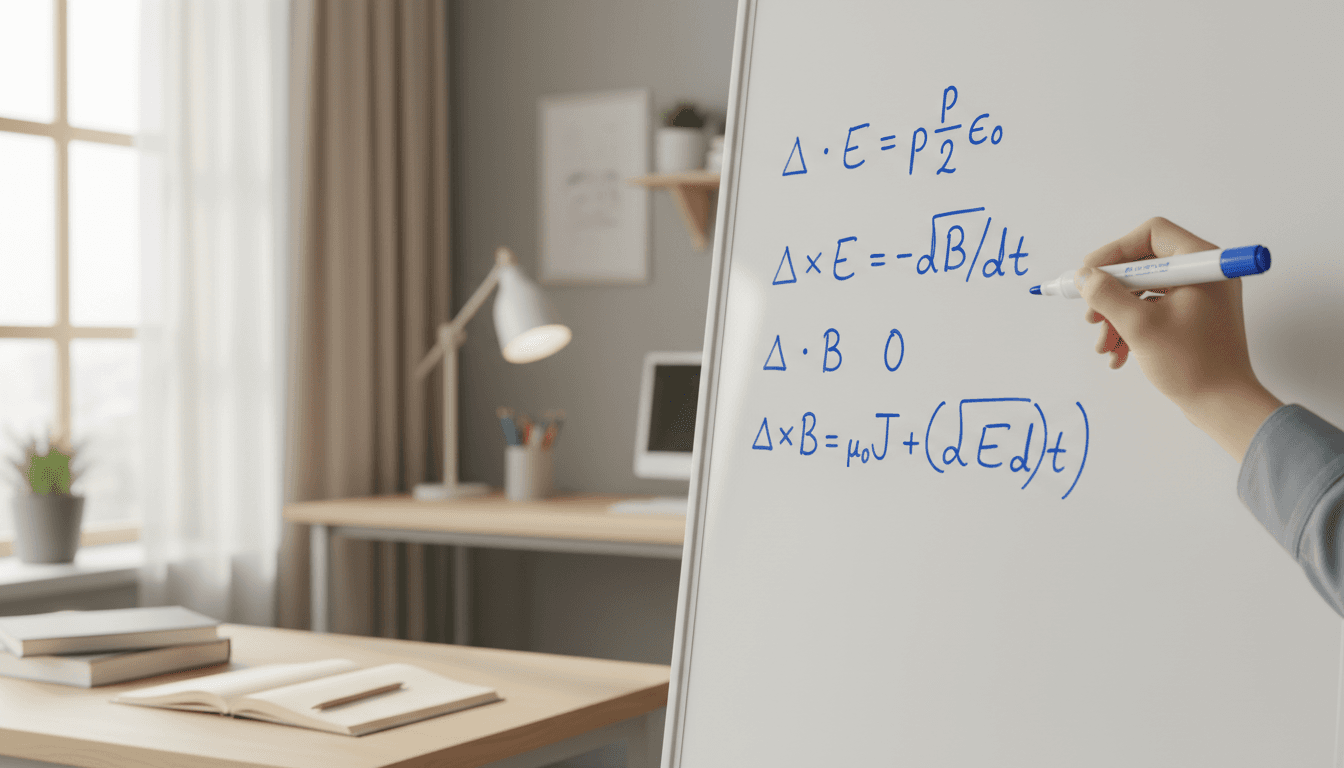 Professor writing math equations on whiteboard during personalized tutoring session